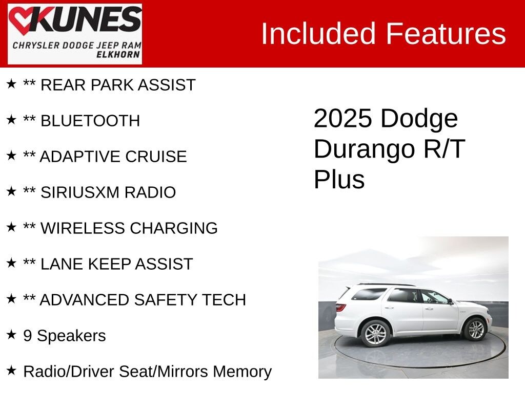 Used 2025 Dodge Durango R/T SUV