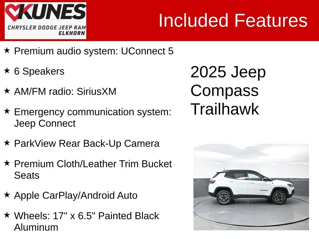 Used 2025 Jeep Compass Trailhawk SUV