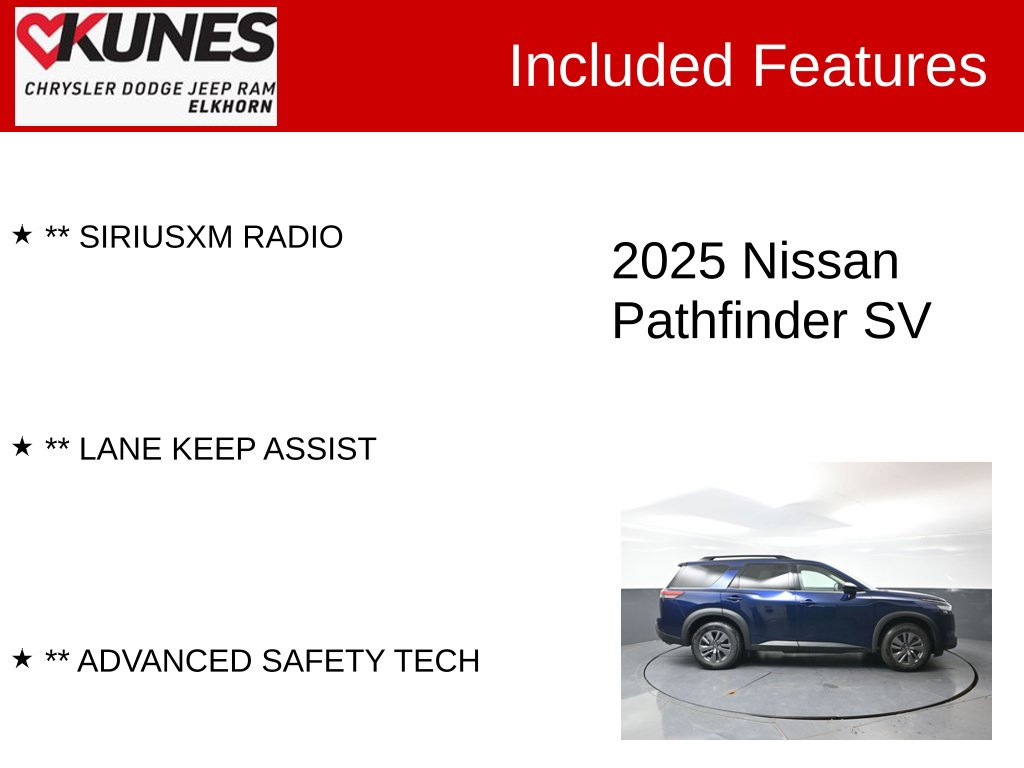 Used 2025 Nissan Pathfinder SV SUV