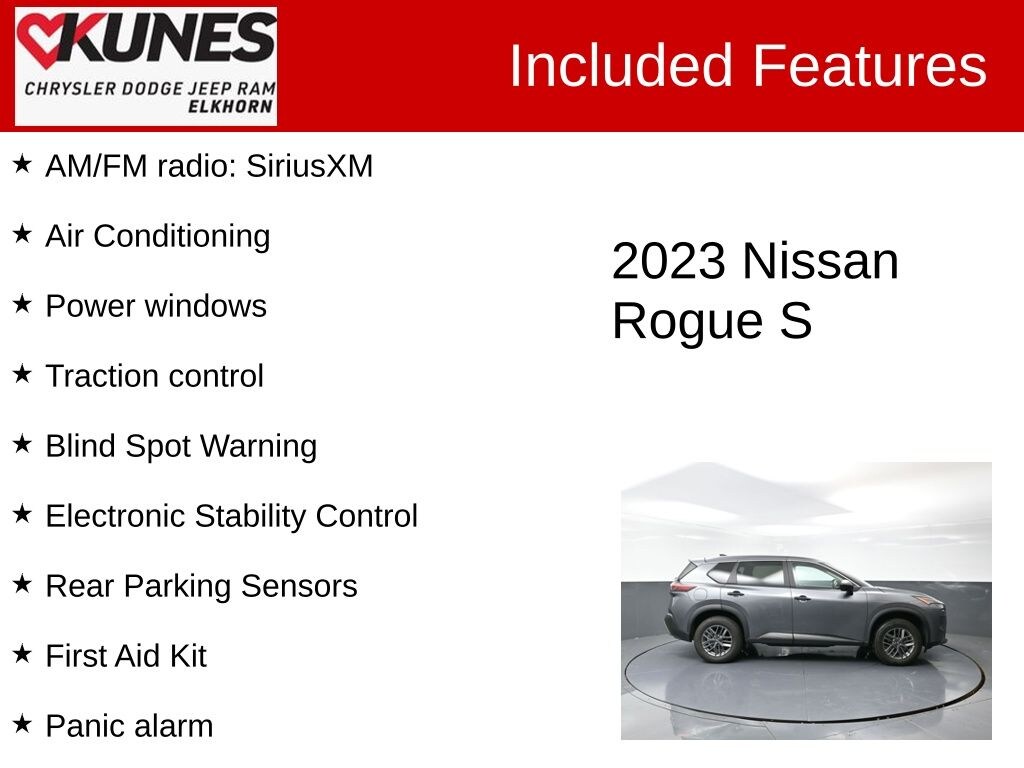 Used 2023 Nissan Rogue S SUV