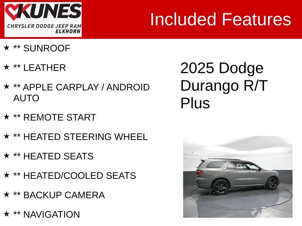 Used 2025 Dodge Durango R/T SUV
