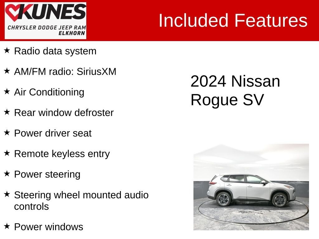 Used 2024 Nissan Rogue SV SUV