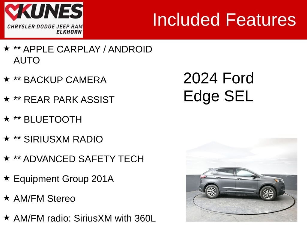 Used 2024 Ford Edge SUV