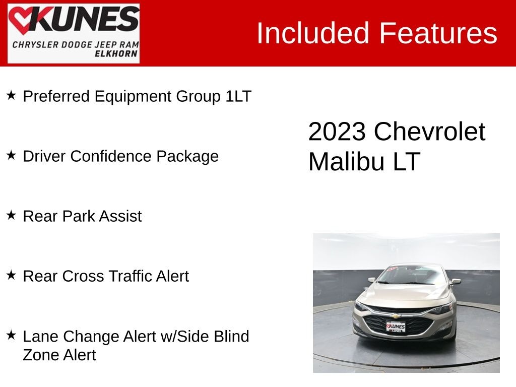 Used 2023 Chevrolet Malibu 1LT Sedan