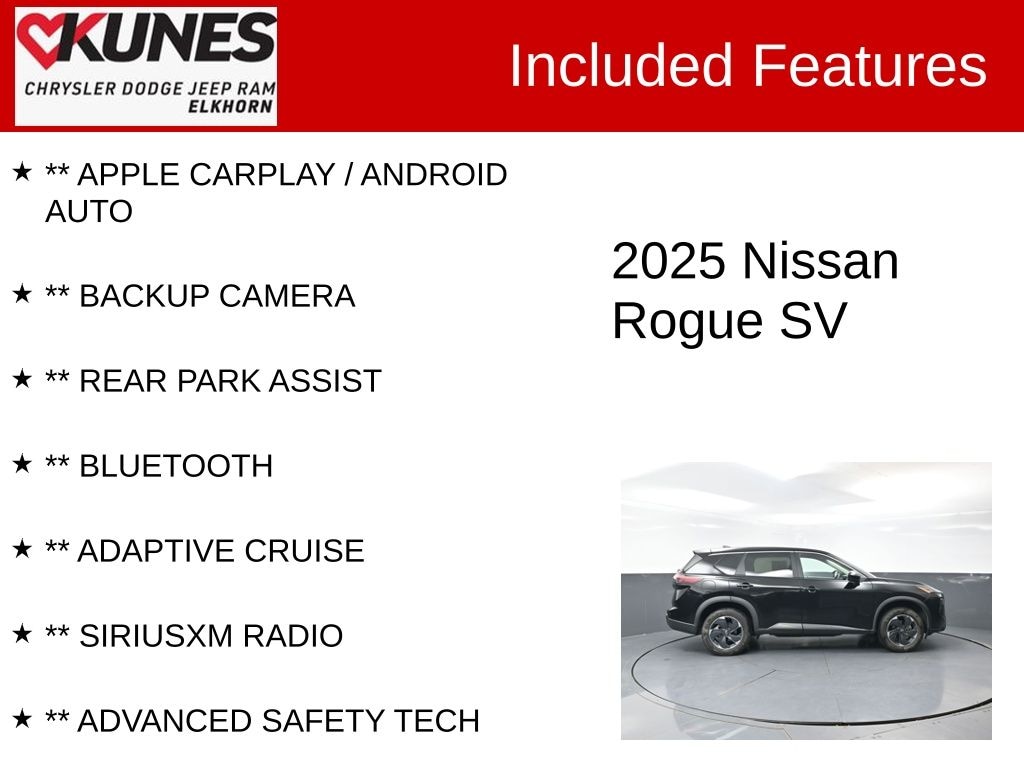 Used 2025 Nissan Rogue SV SUV