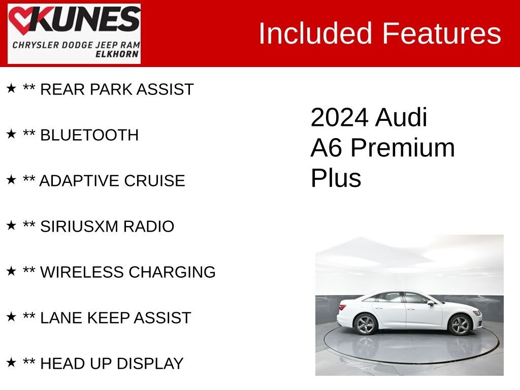Used 2024 Audi A6 45 Premium Sedan