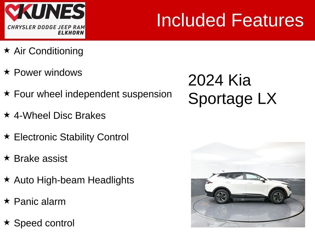 Used 2024 Kia Sportage LX SUV