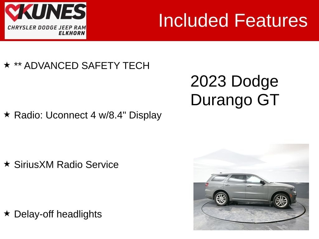 Used 2023 Dodge Durango GT SUV