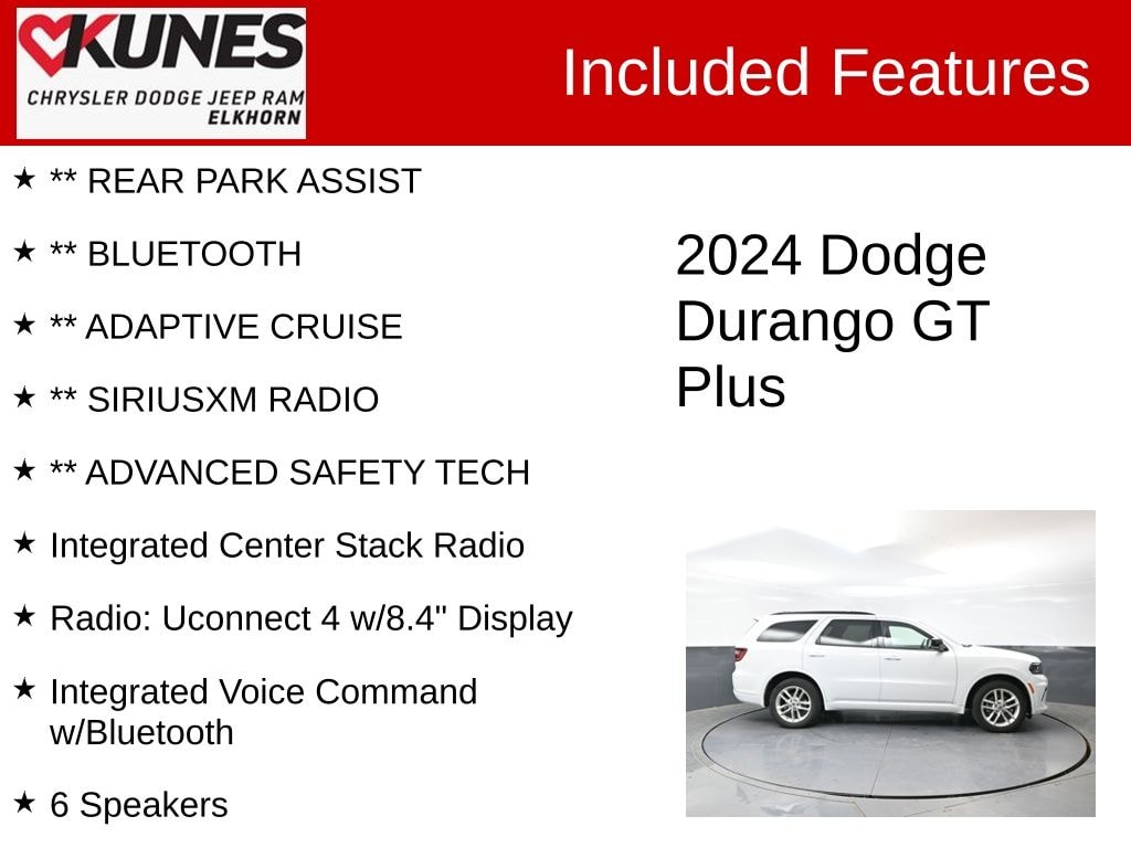 Used 2024 Dodge Durango GT SUV