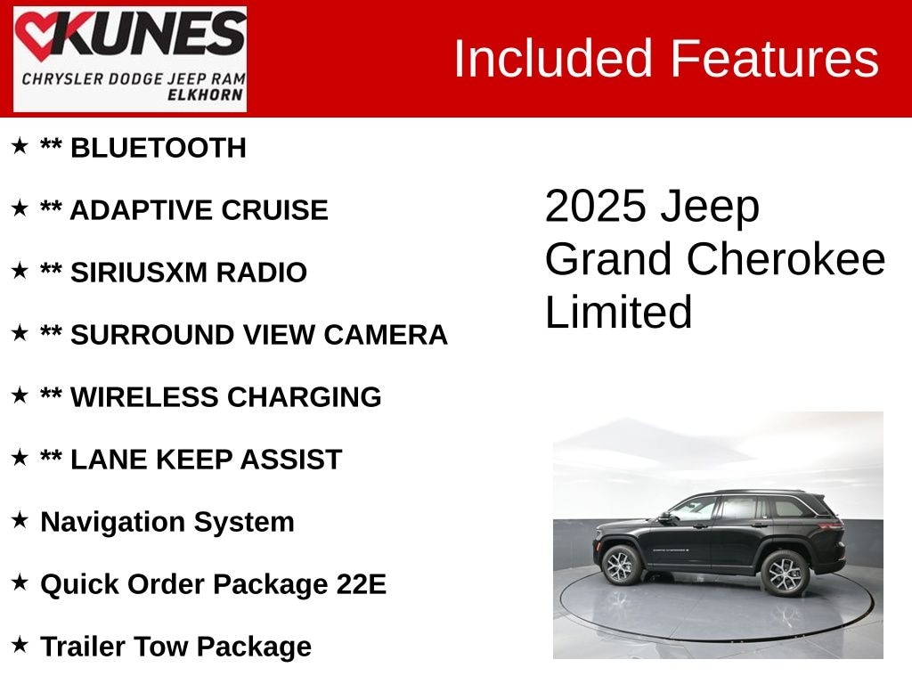 New 2025 Jeep Grand Cherokee Limited Sport Utility