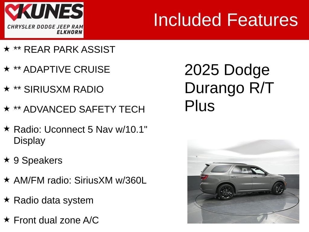 Used 2025 Dodge Durango R/T SUV