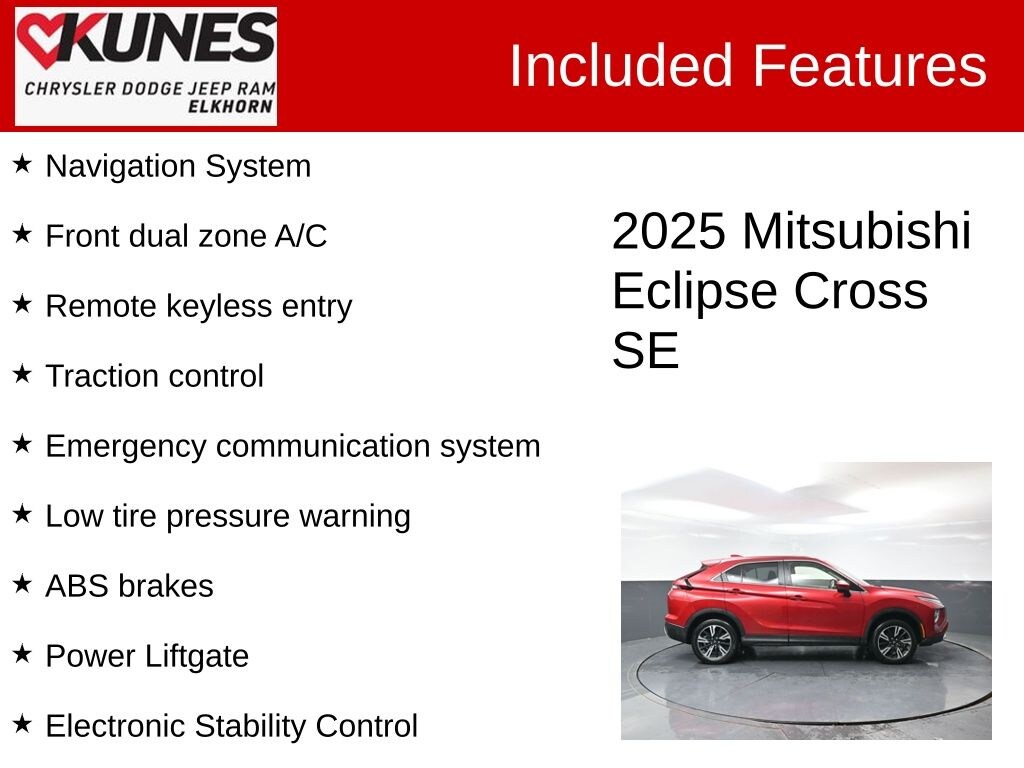 Used 2025 Mitsubishi Eclipse Cross SUV