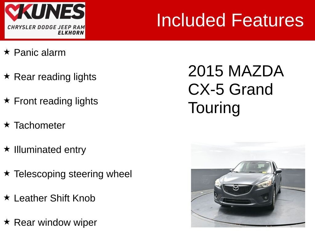 Used 2015 Mazda Mazda CX-5 Grand Touring SUV