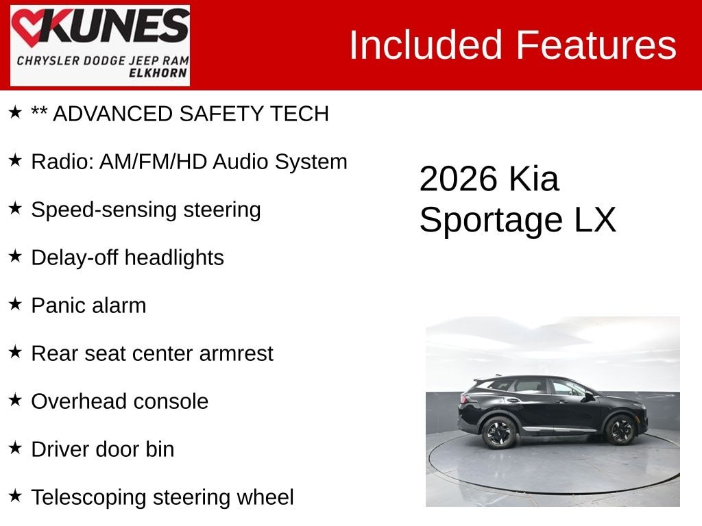 Used 2026 Kia Sportage LX SUV