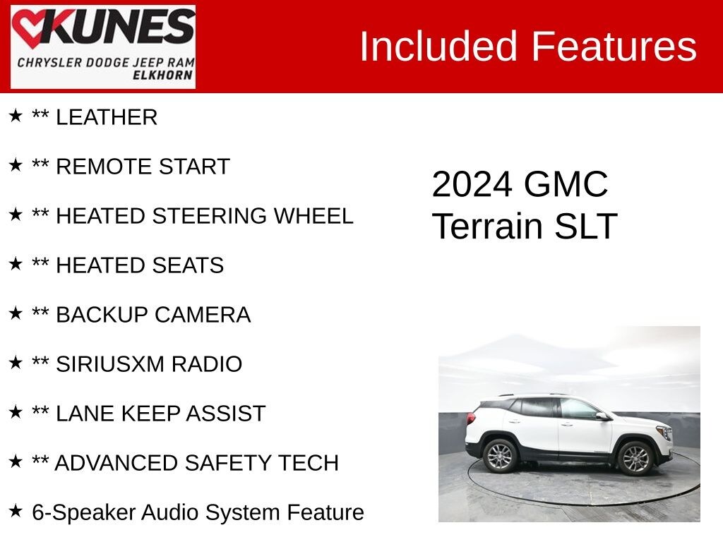 Used 2024 GMC Terrain SLT SUV