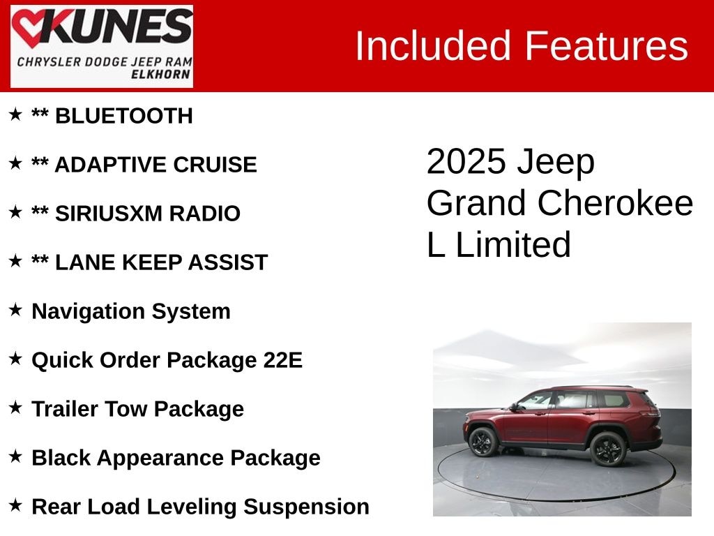 New 2025 Jeep Grand Cherokee Limited Sport Utility