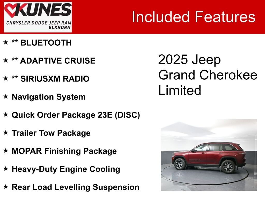 New 2025 Jeep Grand Cherokee Limited Sport Utility