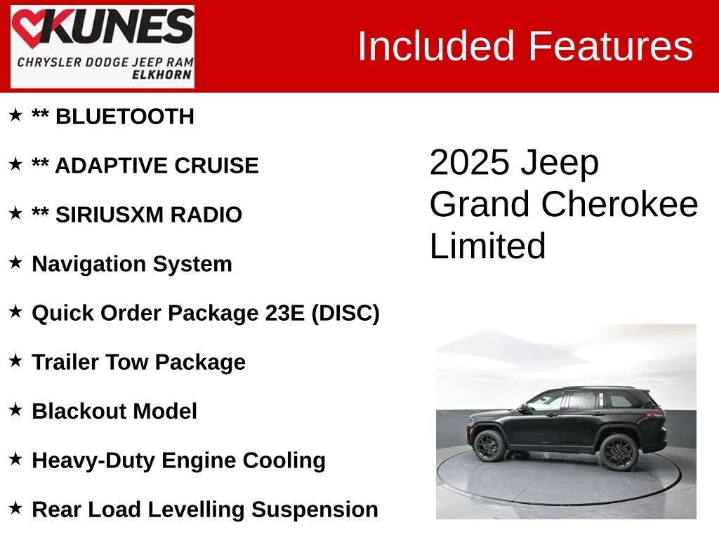 New 2025 Jeep Grand Cherokee Limited Sport Utility