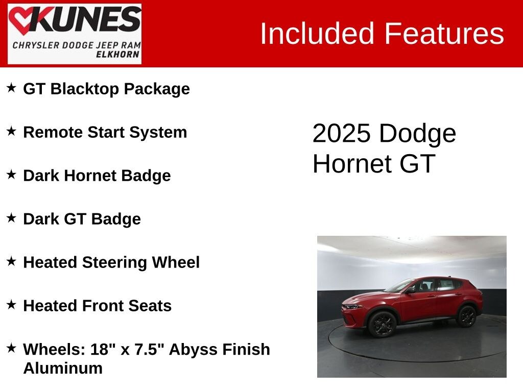 New 2025 Dodge Hornet GT SUV