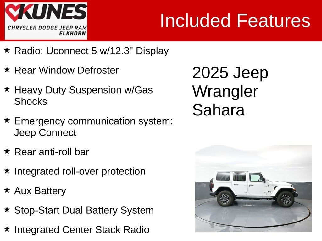 Used 2025 Jeep Wrangler Sahara SUV