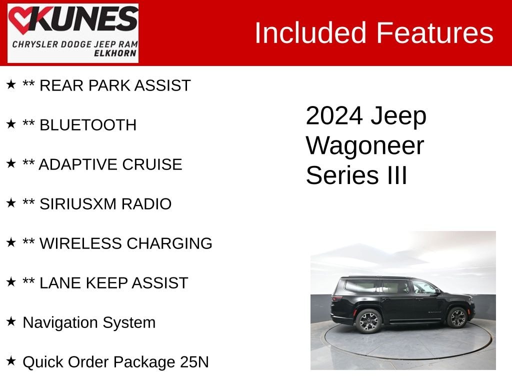 Used 2024 Jeep Wagoneer Series III SUV