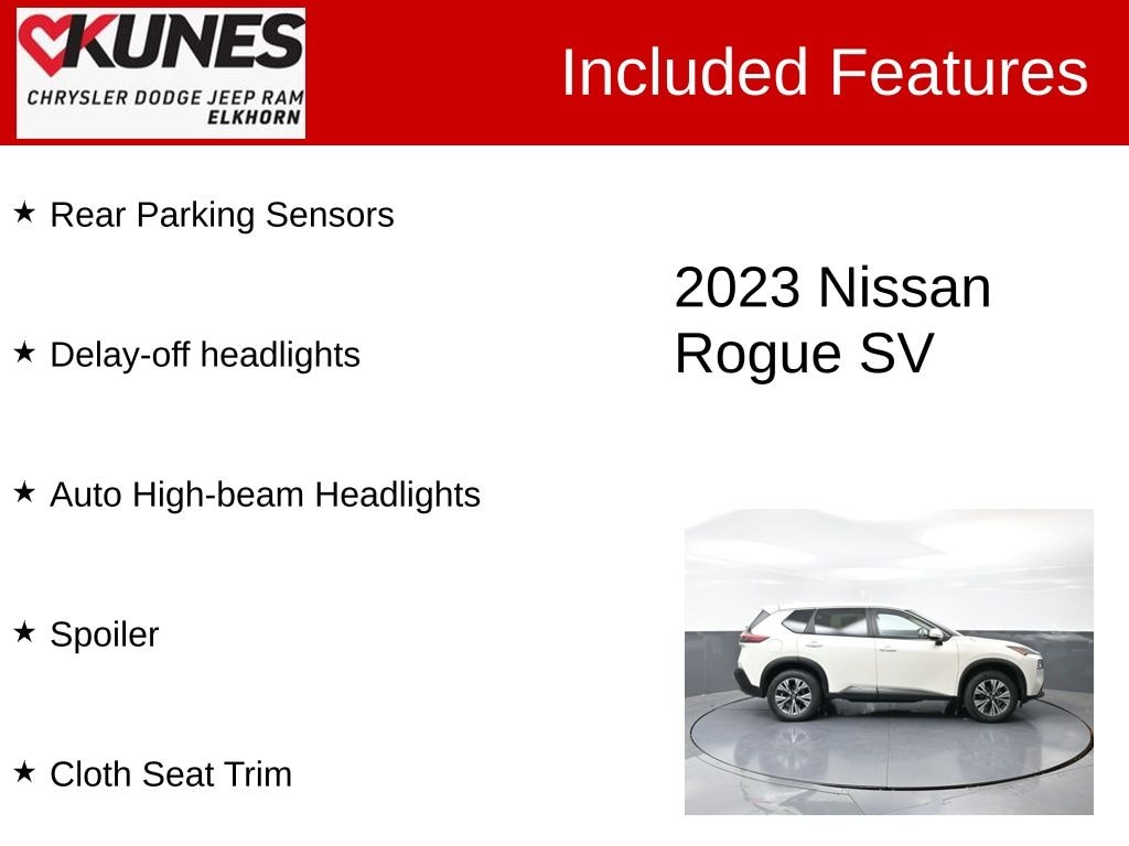 Used 2023 Nissan Rogue SV SUV