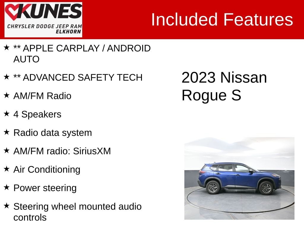 Used 2023 Nissan Rogue S SUV