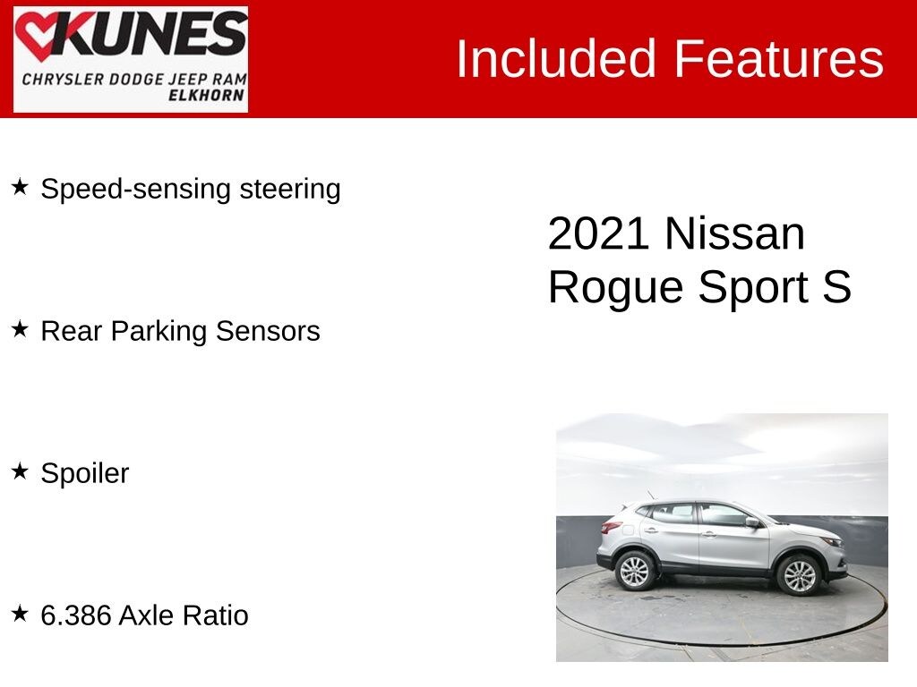Used 2021 Nissan Rogue Sport S SUV