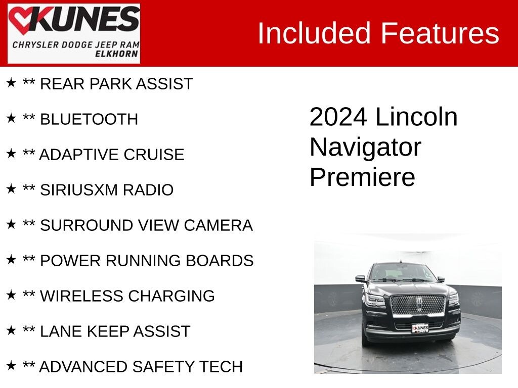 Used 2024 Lincoln Navigator Premiere SUV