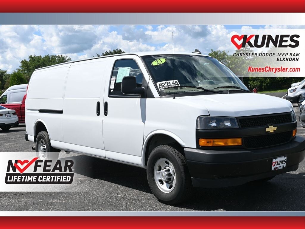 Used 2023 Chevrolet Express 2500 Work Van Van Extended Cargo Van
