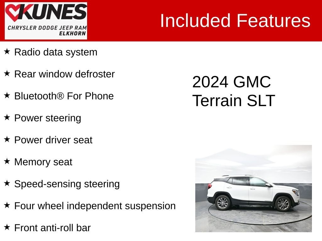 Used 2024 GMC Terrain SLT SUV