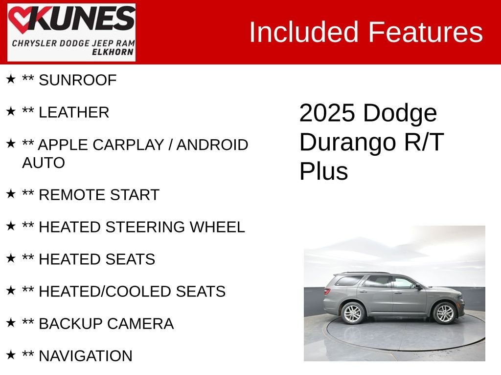 Used 2025 Dodge Durango R/T SUV