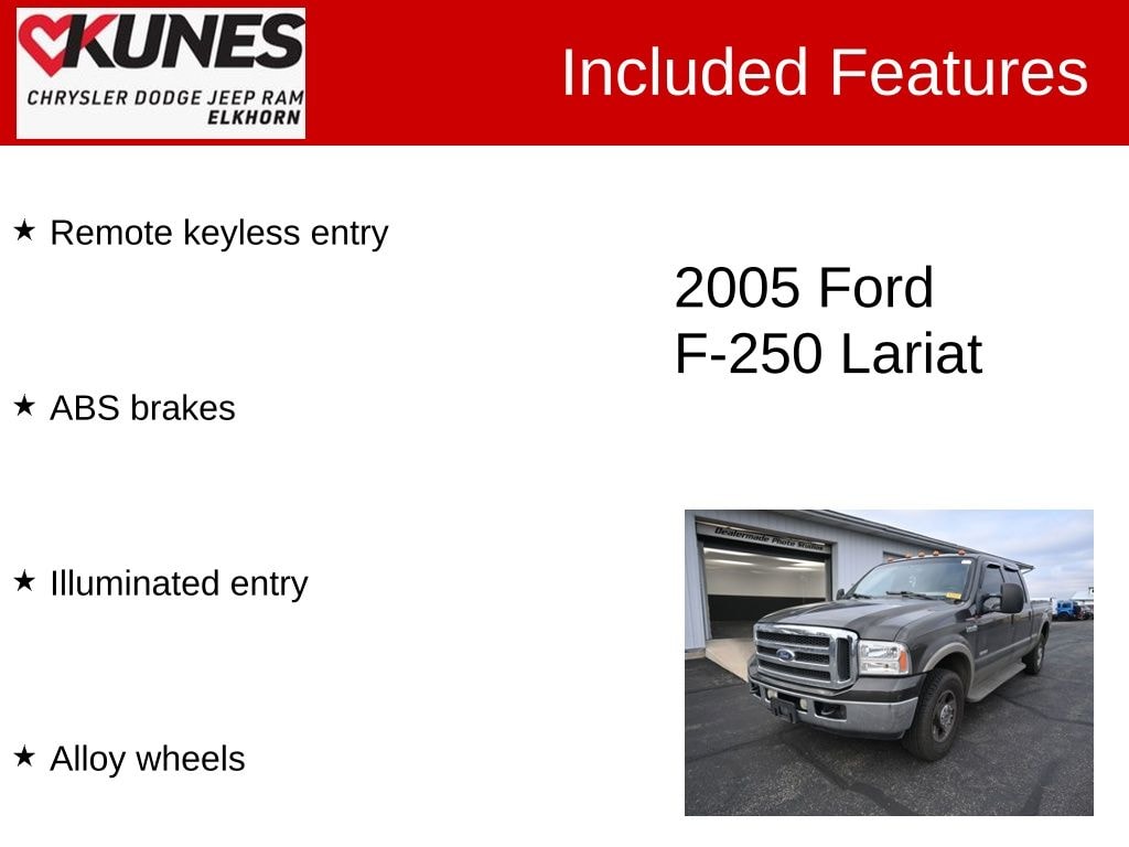Used 2005 Ford F-250 Truck Crew Cab