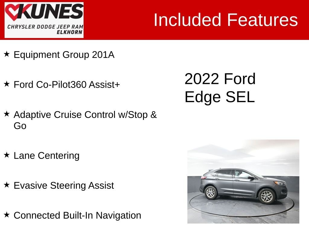 Used 2022 Ford Edge SUV