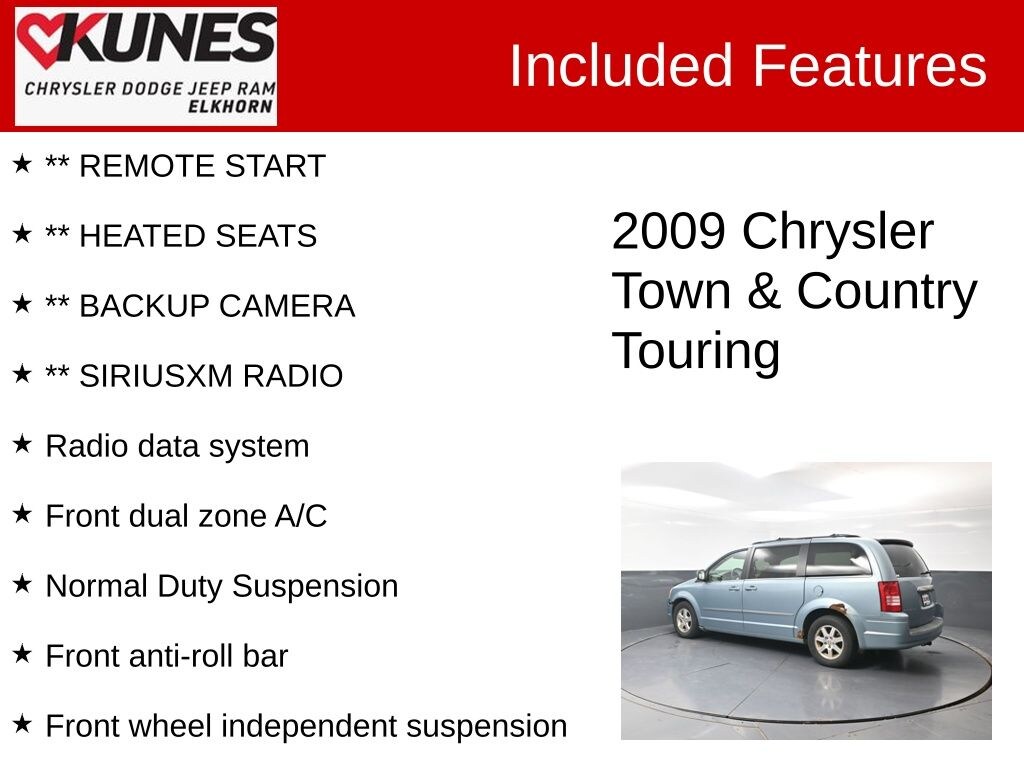 Used 2009 Chrysler Town & Country Touring Van
