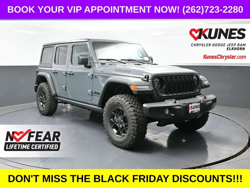 New 2026 Jeep Wrangler Willys Sport Utility