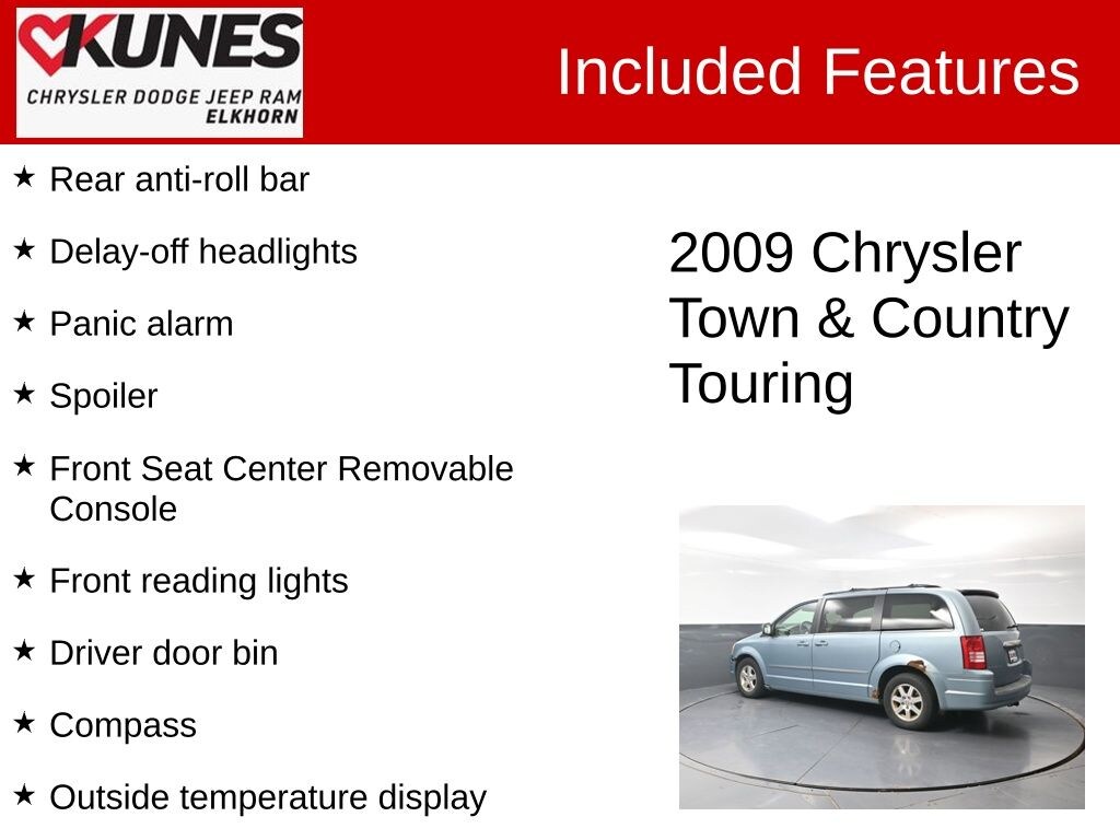 Used 2009 Chrysler Town & Country Touring Van