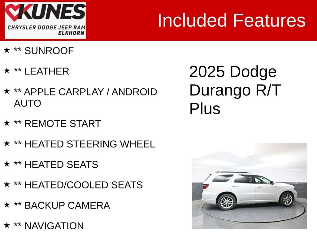 Used 2025 Dodge Durango R/T SUV