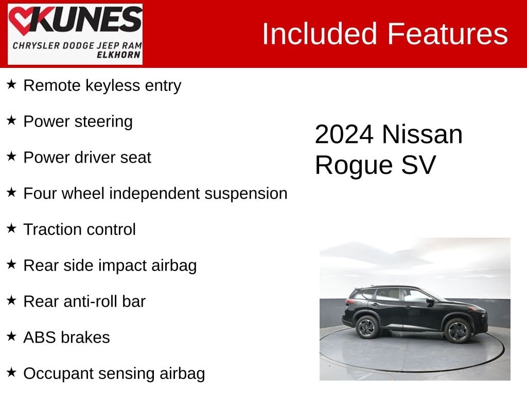Used 2024 Nissan Rogue SV SUV