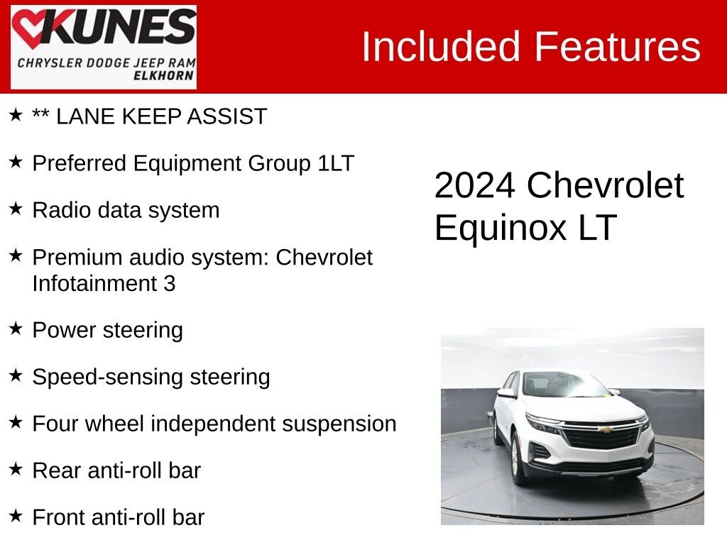 Used 2024 Chevrolet Equinox LT w/1LT SUV