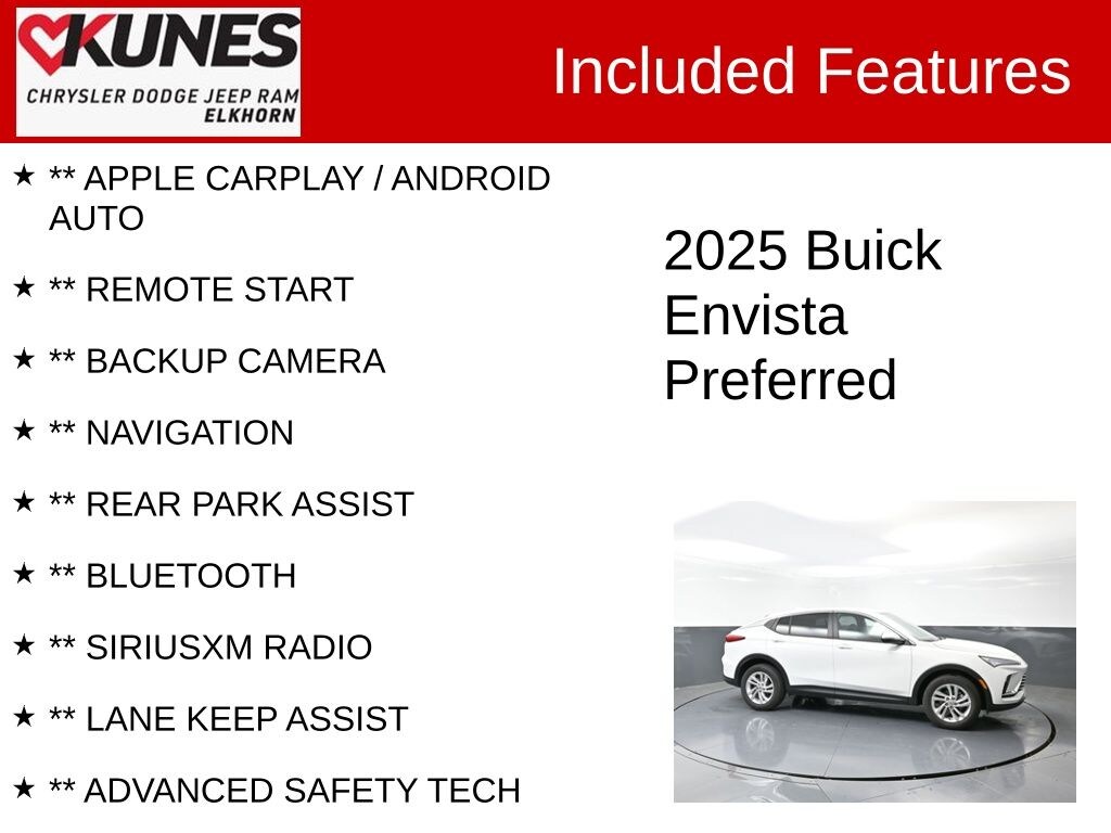 Certified 2025 Buick Envista Preferred SUV