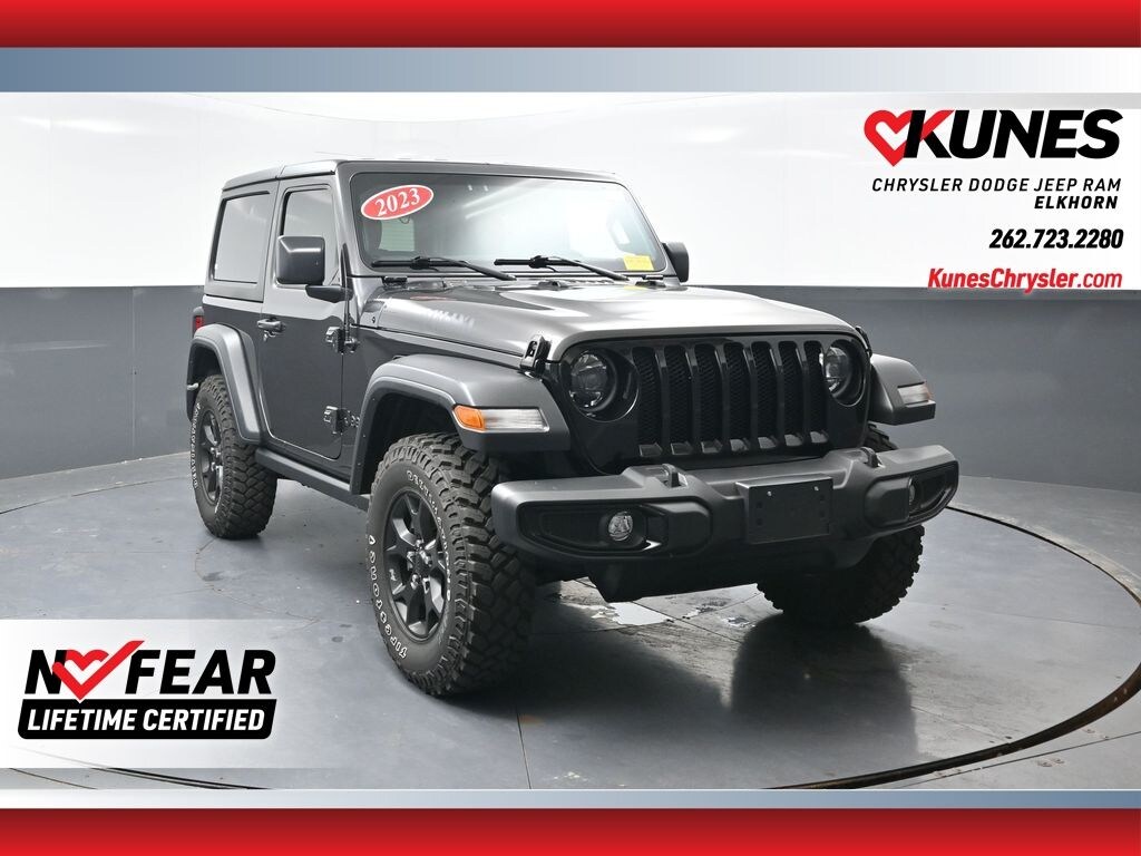 Used 2023 Jeep Wrangler 2-DOOR SPORT 4X4 SUV