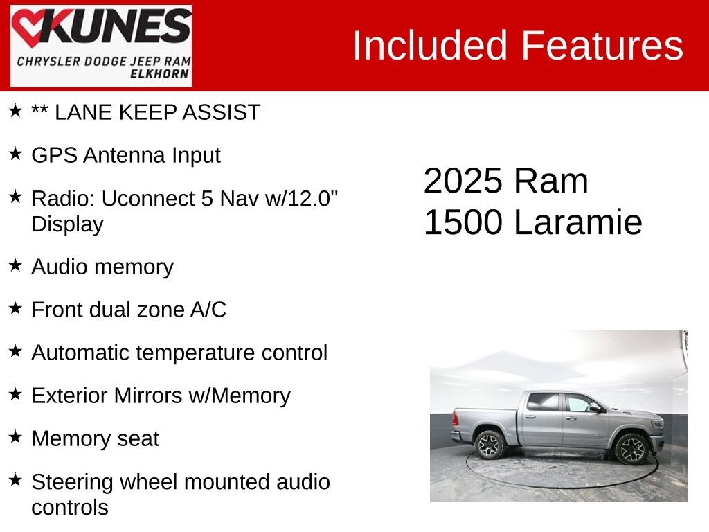 Used 2025 Ram 1500 Laramie Truck Crew Cab