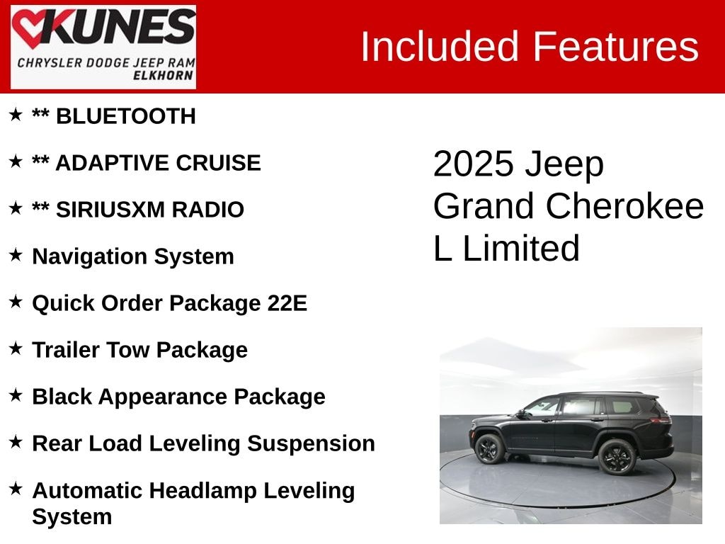 New 2025 Jeep Grand Cherokee Limited Sport Utility