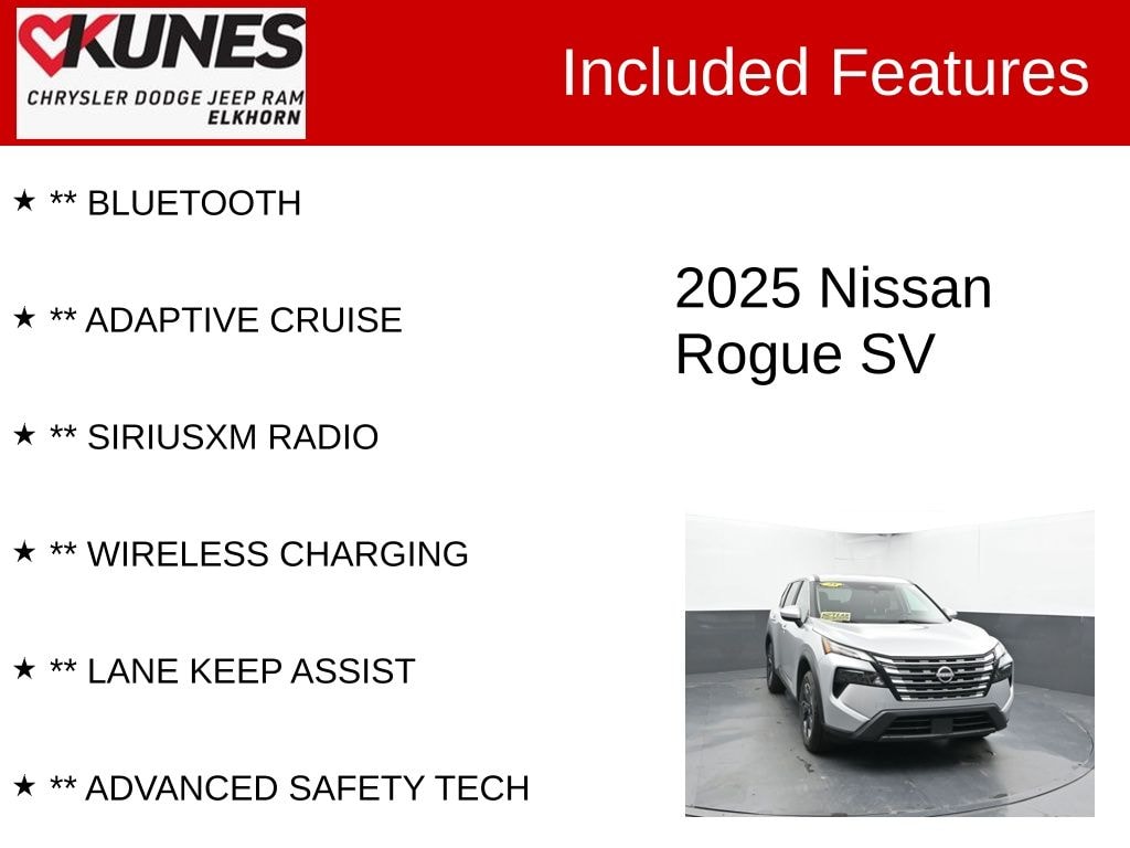 Used 2025 Nissan Rogue SV SUV