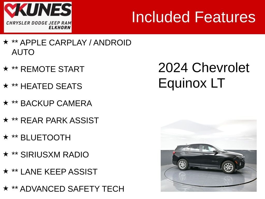 Used 2024 Chevrolet Equinox LT w/1LT SUV