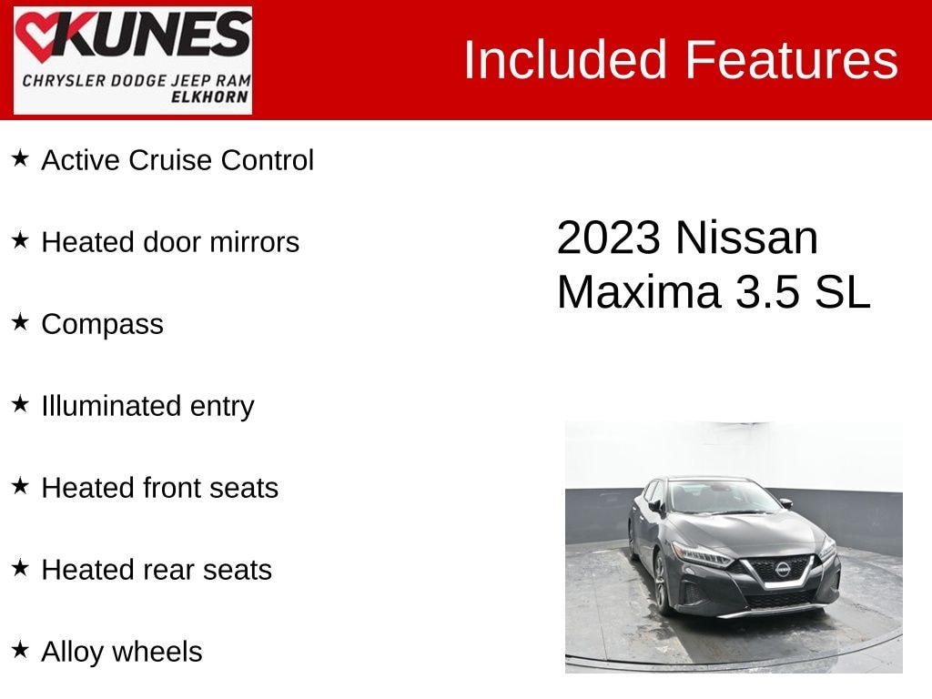 Used 2023 Nissan Maxima 3.5 SL Sedan