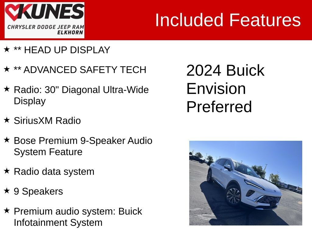 Used 2024 Buick Envision Preferred SUV