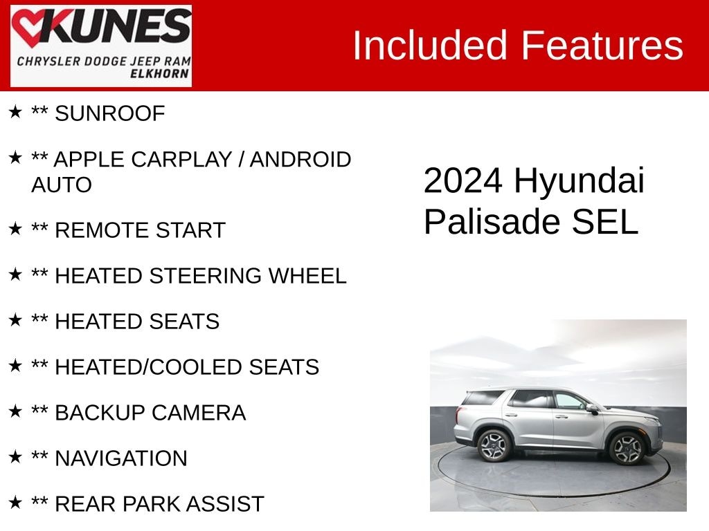 Used 2024 Hyundai Palisade SEL SUV