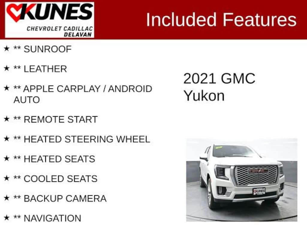 Used 2021 GMC Yukon Denali SUV
